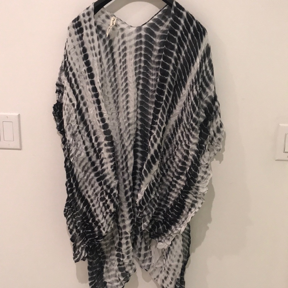 Michael Stars tie dye wrap